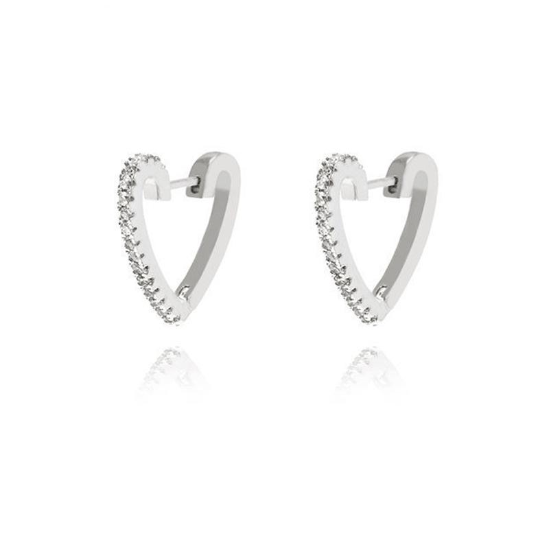Dangle & Chandelier Fashion Cubic Zircon Cute Geometric Heart Hoop Earrings Gold For Women Korean Jewelry
Dangle & Chandelier Fashion Cubic Zircon Cute Geometric Heart Hoop Earrings Gold For Women Korean Jewelry