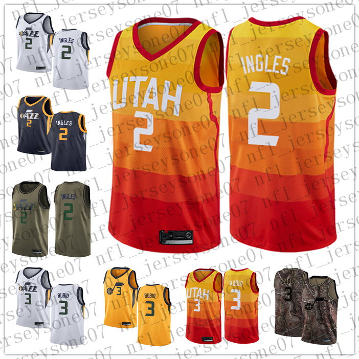2021 Custom Utah Mens women youth Jazzs 2 Ingles 3 Rubio white blue Throwback Basketball jersey
2021 Custom Utah Mens women youth Jazzs 2 Ingles 3 Rubio white blue Throwback Basketball jersey