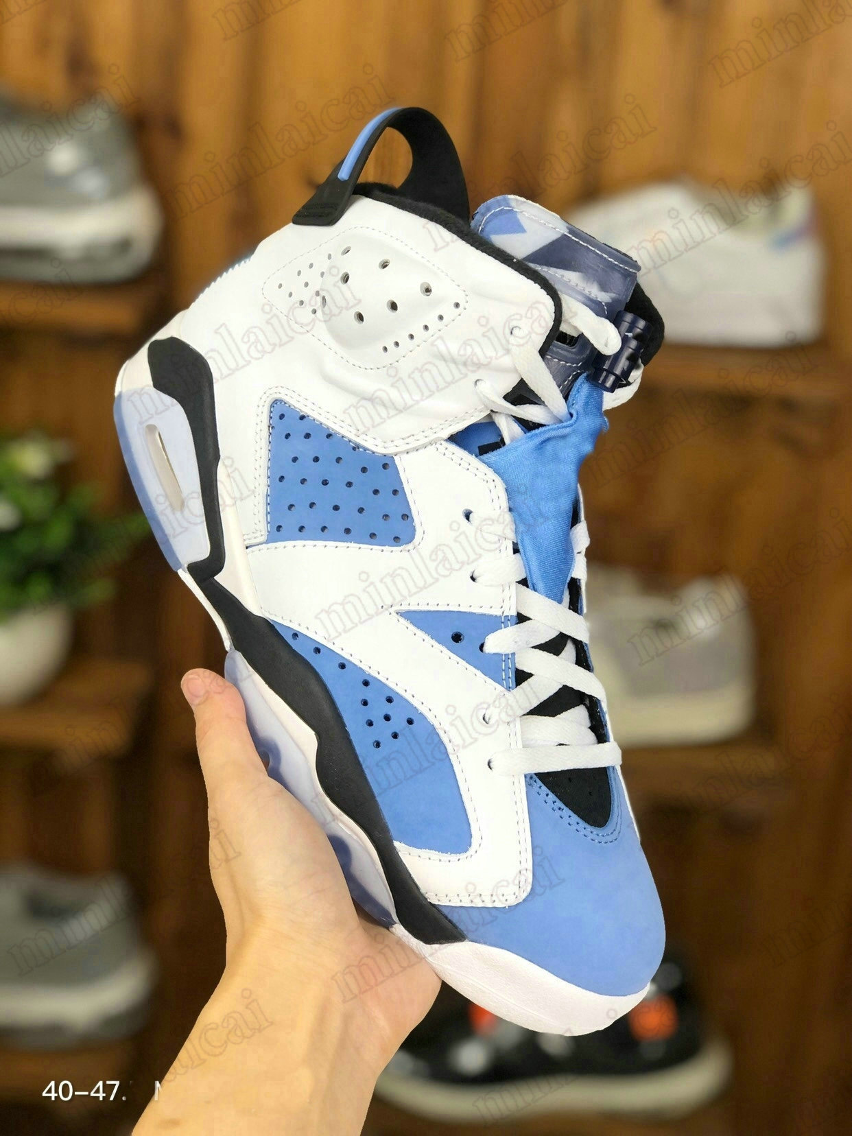 6s UNC University White Blue Shoes 6 High Mens Basketballs Shoe Jumpman Outdoor Sports Sneakers, No shoes
6s UNC University White Blue Shoes 6 High Mens Basketballs Shoe Jumpman Outdoor Sports Sneakers, No shoes