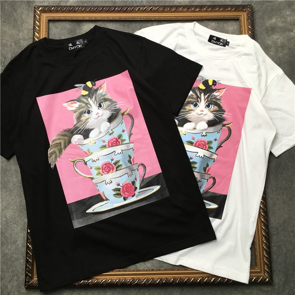 2021 New Barrett Men's Short-sleeved T-shirt Cat in Coffee Cup Pattern Women t Shirts|streetwear 2191001585 Wcjp, White
2021 New Barrett Men's Short-sleeved T-shirt Cat in Coffee Cup Pattern Women t Shirts|streetwear 2191001585 Wcjp, White