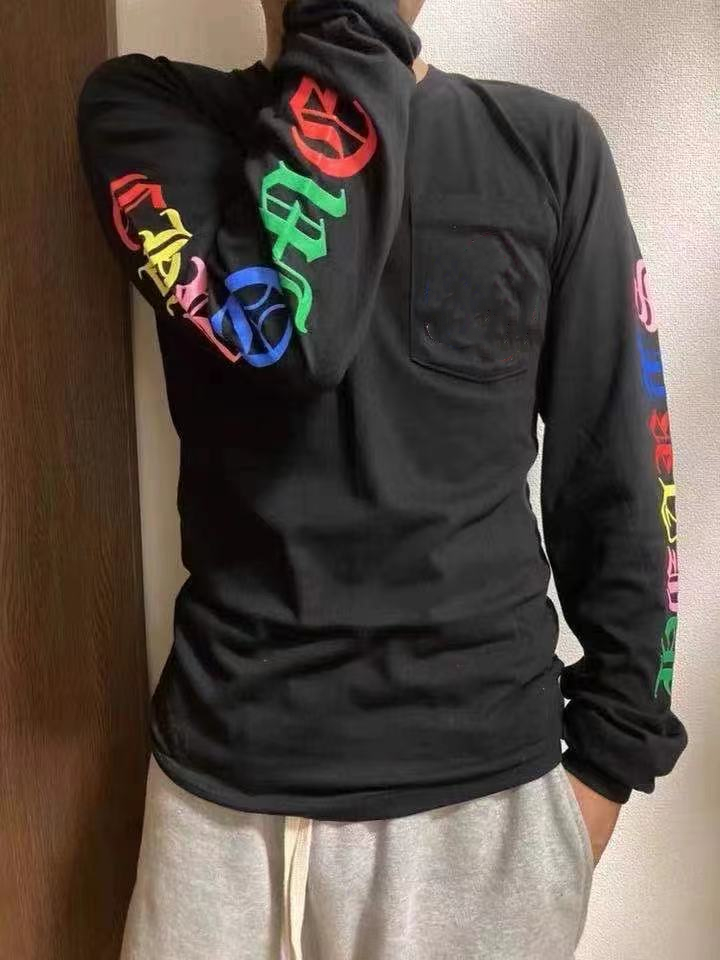 Men's women's casual shirts spring and autumn tops fashion printing round neck long sleeves contrast color top, Customize
Men's women's casual shirts spring and autumn tops fashion printing round neck long sleeves contrast color top, Customize