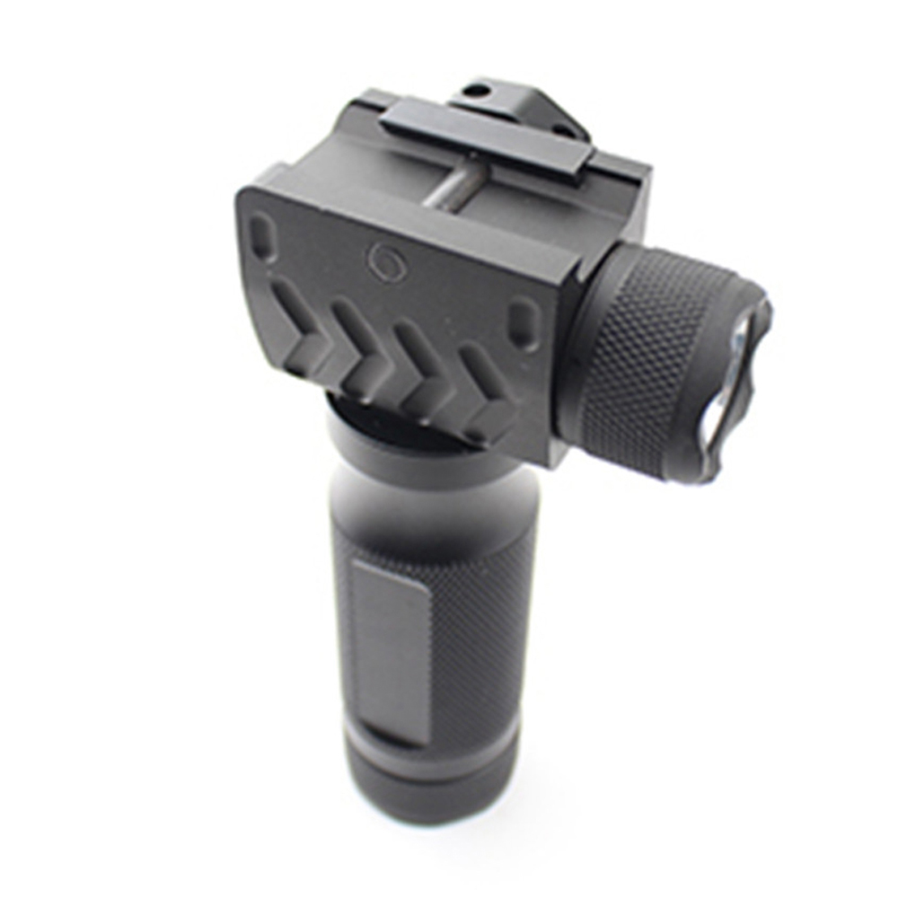 Tactical Fore Grip Light LED Flashlight 200 Lumens With Strobe Mode For 20mm Picatinny or Weaver Rail.
Tactical Fore Grip Light LED Flashlight 200 Lumens With Strobe Mode For 20mm Picatinny or Weaver Rail.