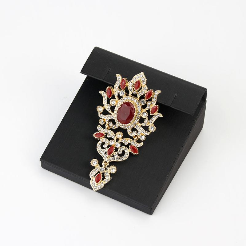 Pins, Brooches Sunspicems Fashion Crystal Flower Brooch Pin For Women Gold Color Algeria Morocco Wedding Jewelry Caftan Lapel Broches, Gray
Pins, Brooches Sunspicems Fashion Crystal Flower Brooch Pin For Women Gold Color Algeria Morocco Wedding Jewelry Caftan Lapel Broches, Gray