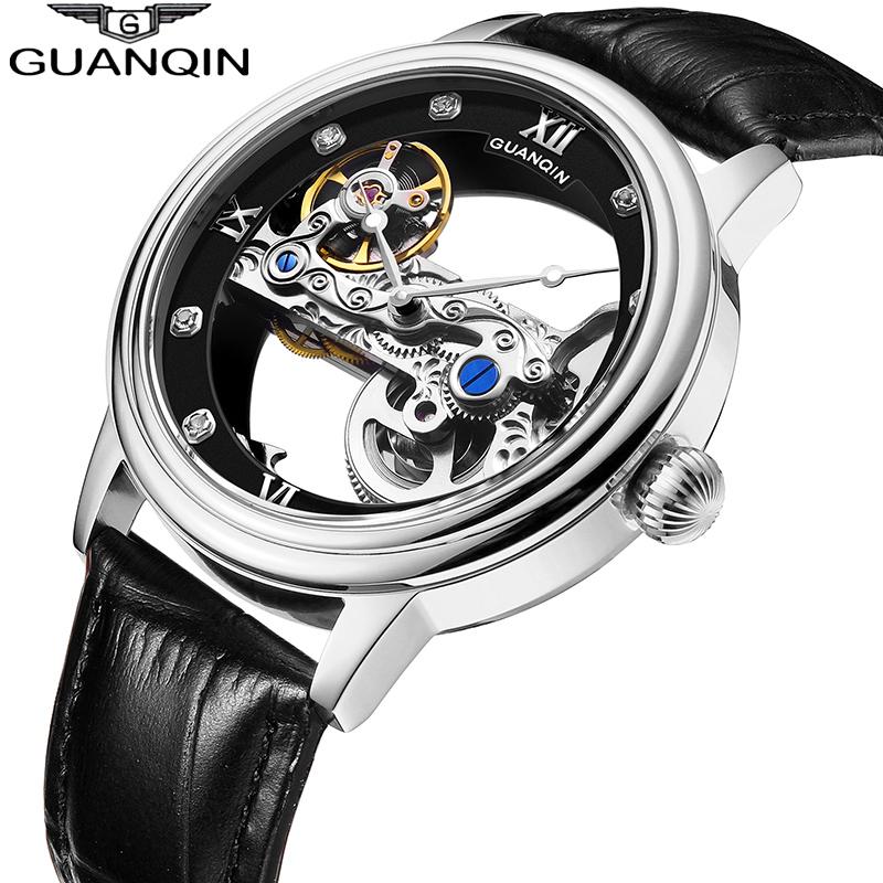 GUANQIN New Luminous Watch Tourbillon Skeleton AUTOMATIC Men sport Mechanical watch clock men waterproof gold relogio masculino222H, Red
GUANQIN New Luminous Watch Tourbillon Skeleton AUTOMATIC Men sport Mechanical watch clock men waterproof gold relogio masculino222H, Red