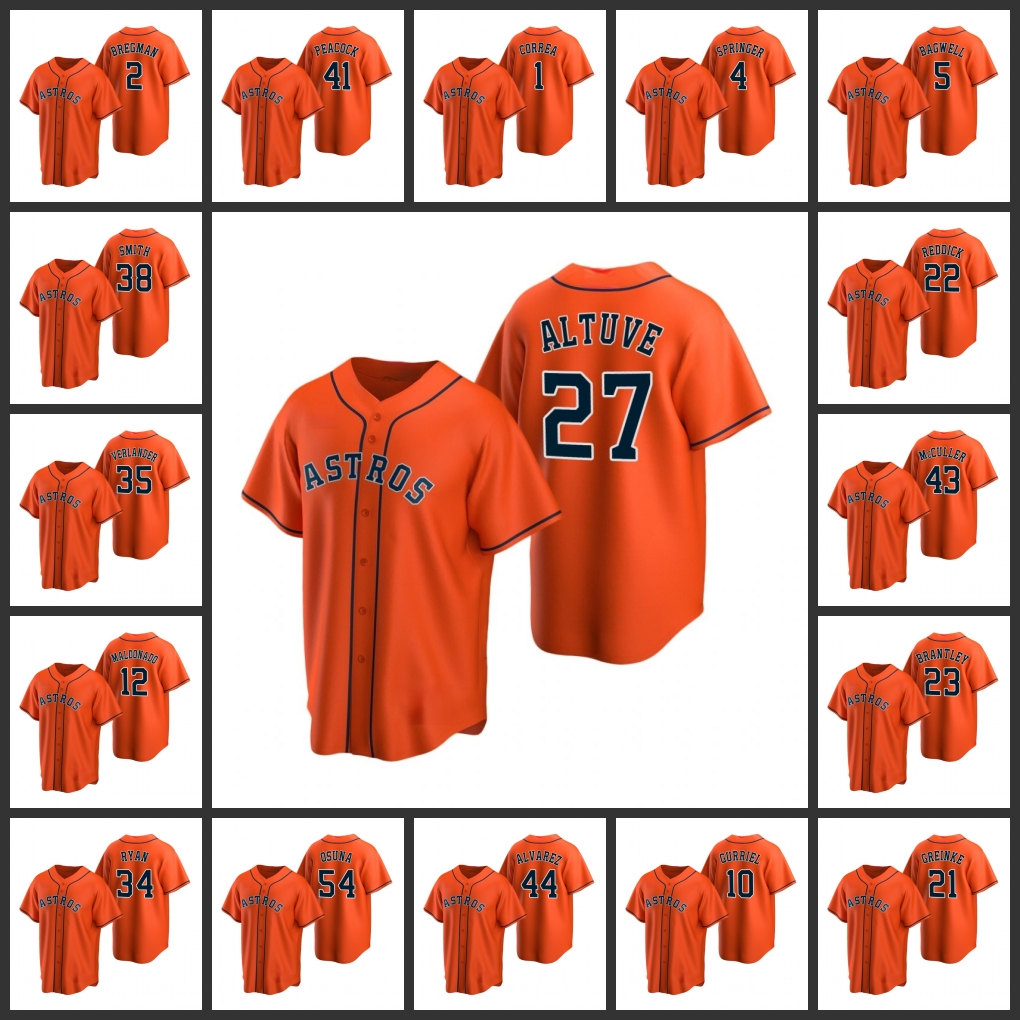 Houston Astros Men Joe Smith Jose Altuve Josh Reddick Yordan Alvarez Roberto Osuna Replica Alternate Women Youth Jersey, Black
Houston Astros Men Joe Smith Jose Altuve Josh Reddick Yordan Alvarez Roberto Osuna Replica Alternate Women Youth Jersey, Black