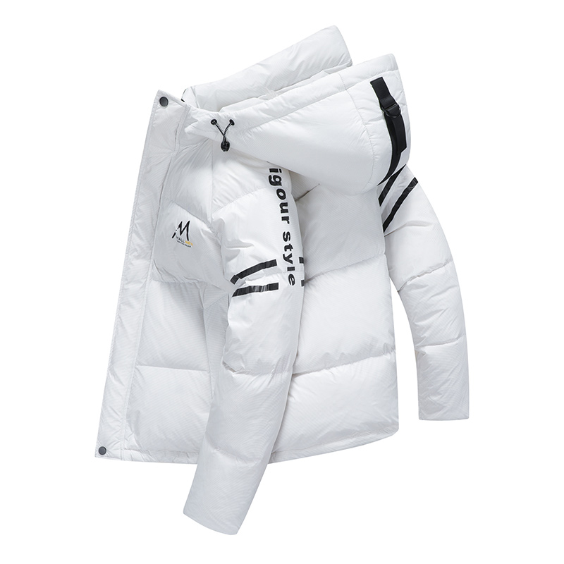 New Men Casual Down Jacket Coats Men's Outdoor Warm Feather Man Winter Coat outwear White orange gray blue Jackets Parkas