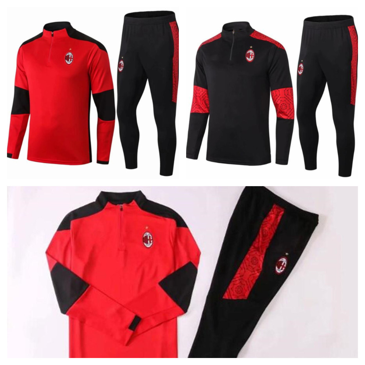 20 21 AC Milan adult Soccer training suit survetement 20/21 AC Milan HIGUAIN CALHANOGLU BONUCCI football Tracksuit, Black
20 21 AC Milan adult Soccer training suit survetement 20/21 AC Milan HIGUAIN CALHANOGLU BONUCCI football Tracksuit, Black