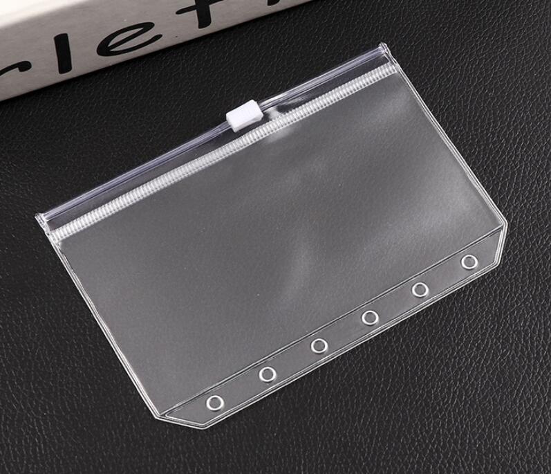 A5 A6 A7 Clear Punched Binder Pockets for Notebook 6 Holes Zipper Loose Leaf Insert Bag PVC Frosted Notebook Pockets Envelop Storage Folders #193
A5 A6 A7 Clear Punched Binder Pockets for Notebook 6 Holes Zipper Loose Leaf Insert Bag PVC Frosted Notebook Pockets Envelop Storage Folders #193