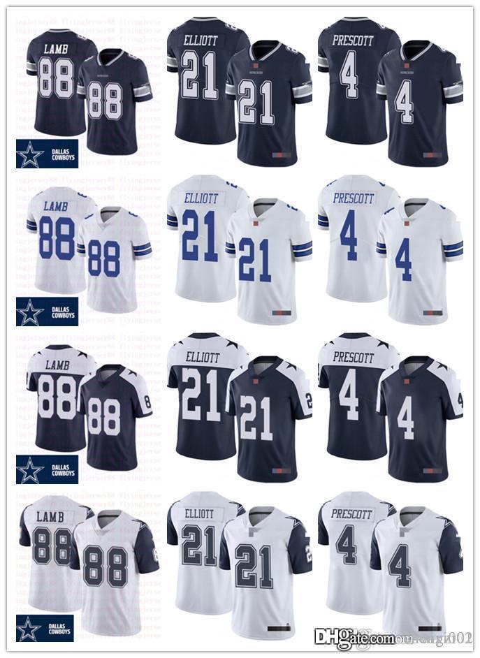 Mens Womens Youth Dallas Cowboys 21 Ezekiel Elliott 4 Dak Prescott 88 CeeDee Lamb Navy blue White Custom Football Jerseys, Black;red 
Mens Womens Youth Dallas Cowboys 21 Ezekiel Elliott 4 Dak Prescott 88 CeeDee Lamb Navy blue White Custom Football Jerseys, Black;red