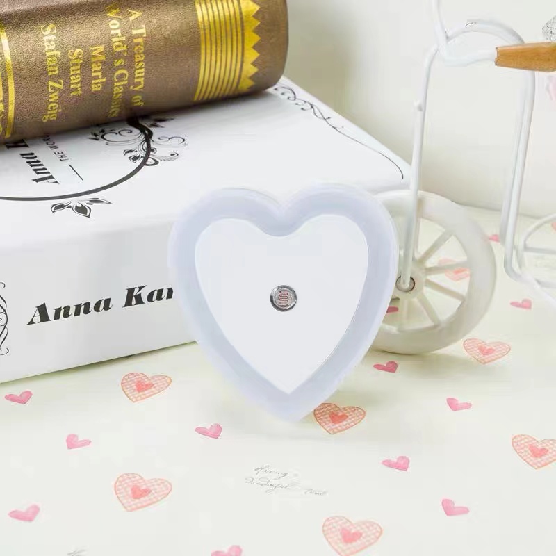 Led Night Light Children Sleeping Bedside Lamp Bedroom Room Lamp Plug In Electric Light Control Induction Night Light Dormitory Artifact
