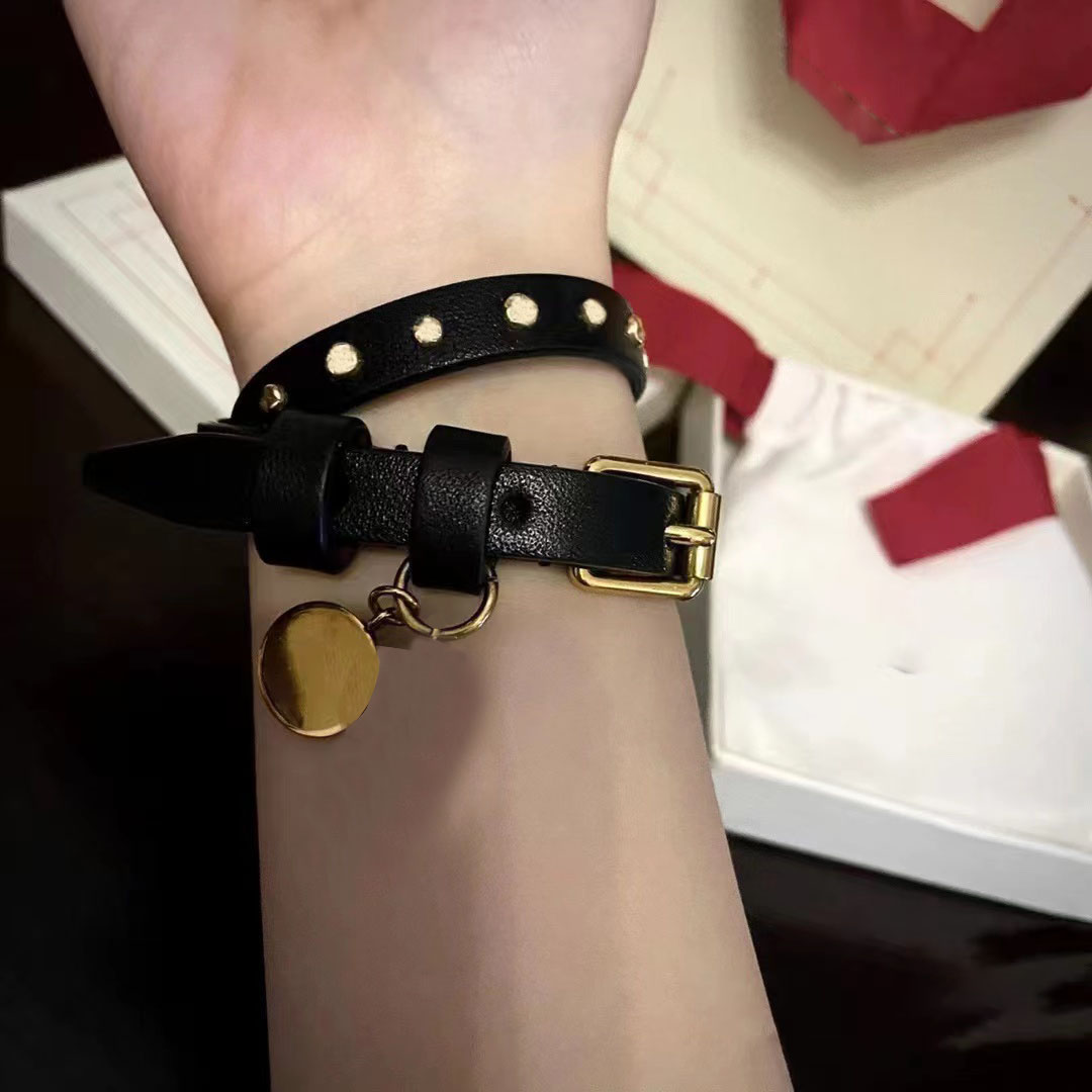 cowhide Choker Necklace bracelet Women Girl Name Word Collar Buckle Necklaces gift sexy Jewelry