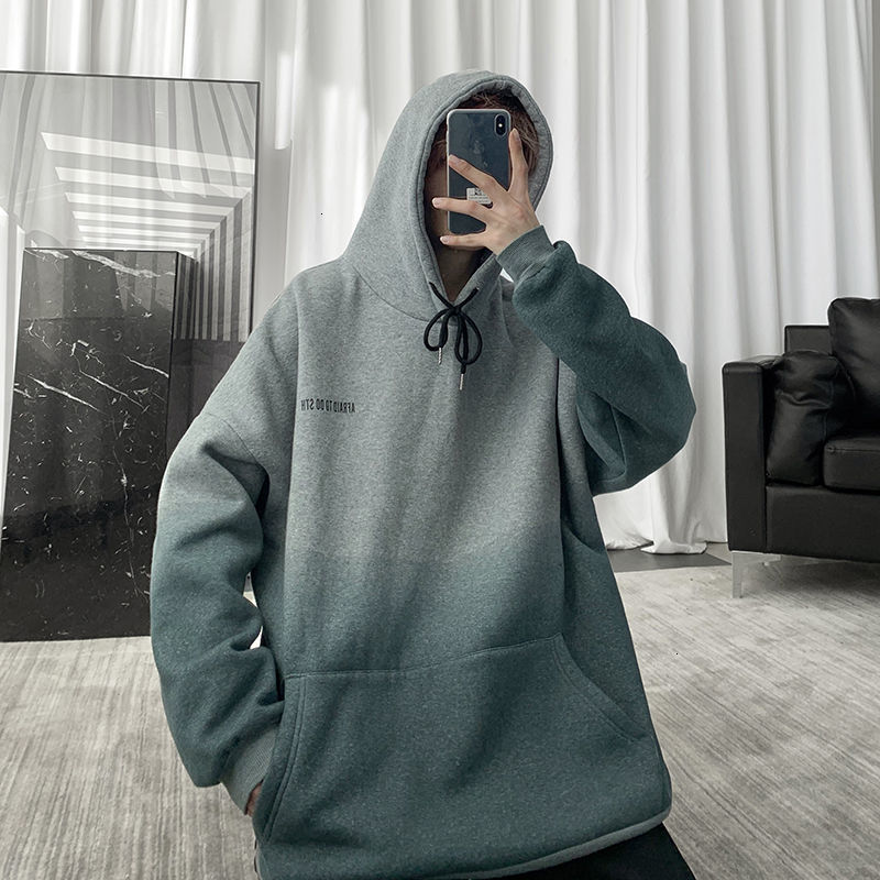 Privathinker Gradients Korean Men Hoodies Autumn Men's Hooded Sweatshirts Fashion Man Streetwear Casual Pullovers 201020