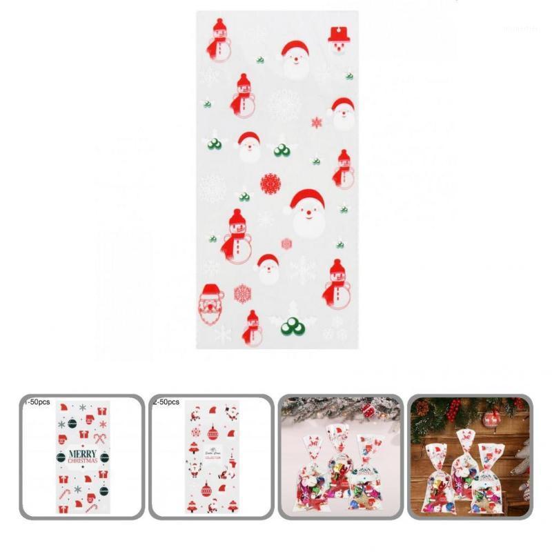 Gift Wrap Attractive Plastic Xmas Party Candy Pouch Year Gifts For Household