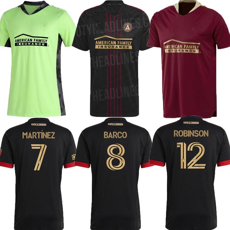 MLS 2021 2022 MLS Atlanta United FC green MARTINEZ soccer Jersey Home Away 21 22 G.MARTINEZ NAGBE BARCO VILLALBA black red football shirts, Black;yellow
MLS 2021 2022 MLS Atlanta United FC green MARTINEZ soccer Jersey Home Away 21 22 G.MARTINEZ NAGBE BARCO VILLALBA black red football shirts, Black;yellow