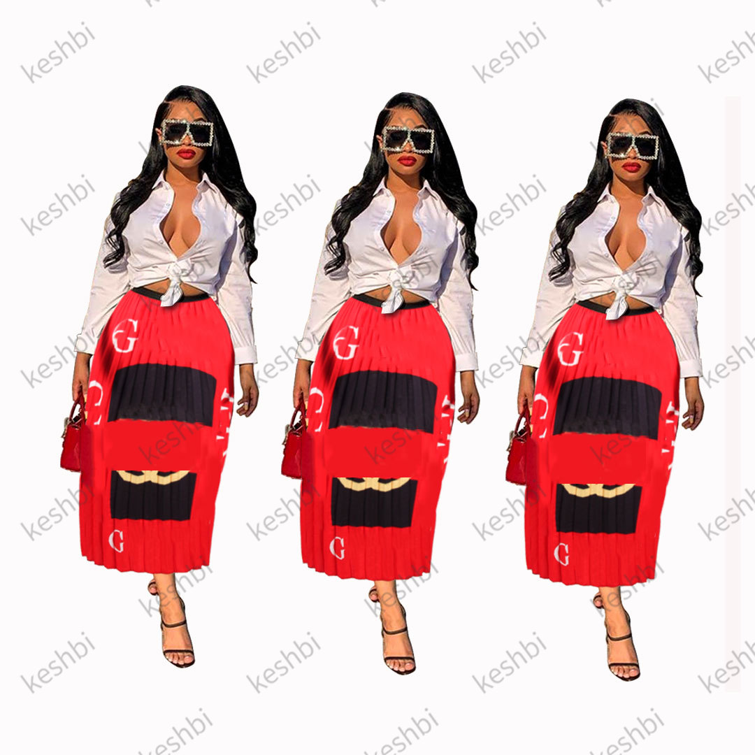 Spring Autumn Women Luxury Designer High Quality High Waist Dress Pleated Skirt Chiffon Elegant Half Elastic Waist Long Skirts, Red
Spring Autumn Women Luxury Designer High Quality High Waist Dress Pleated Skirt Chiffon Elegant Half Elastic Waist Long Skirts, Red