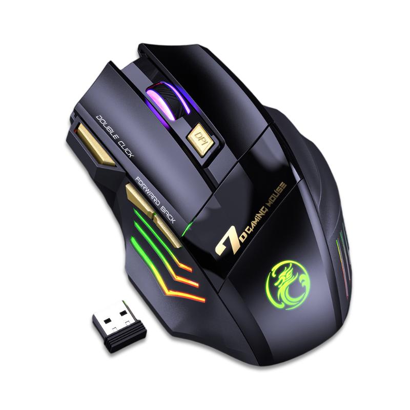 Mice GW-X7 RGB Wireless Mouse 2.4Ghz Gamer Computer Ergonomic Gaming Rechargeable USB For Laptop PC
Mice GW-X7 RGB Wireless Mouse 2.4Ghz Gamer Computer Ergonomic Gaming Rechargeable USB For Laptop PC