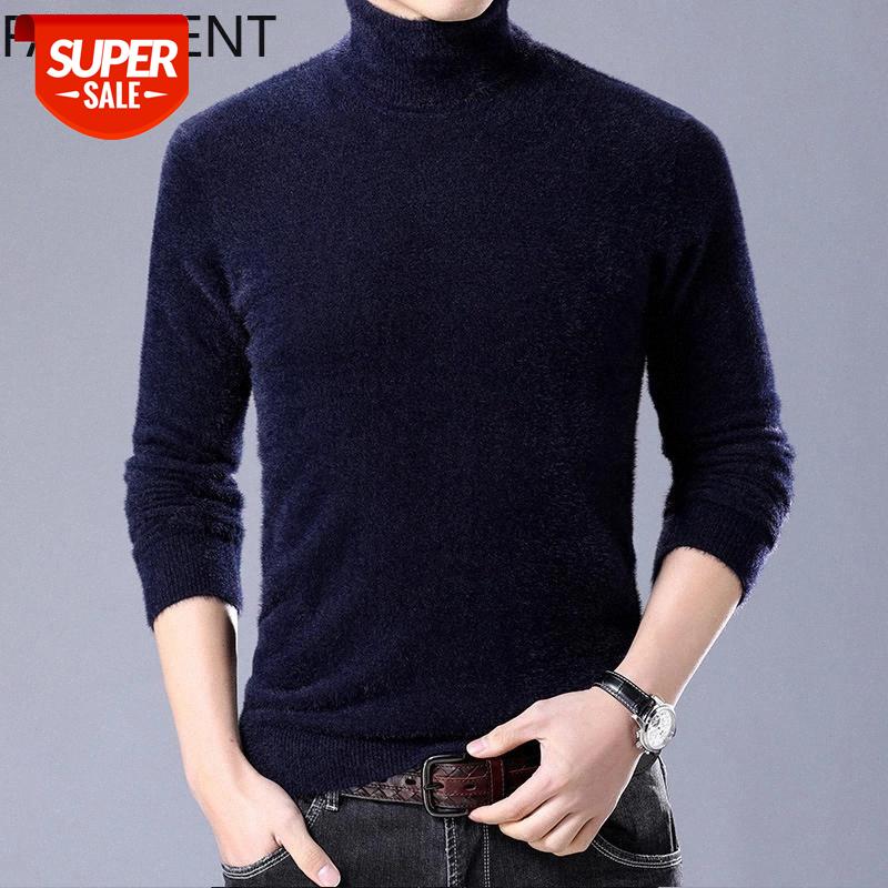 New Winter Sweater Turtleneck Men Sweaters Thick Wool Knitted Male Pullovers Fashion Casual Men Knitwear Imitation Mink Sweater #Ks2m, White;black
New Winter Sweater Turtleneck Men Sweaters Thick Wool Knitted Male Pullovers Fashion Casual Men Knitwear Imitation Mink Sweater #Ks2m, White;black