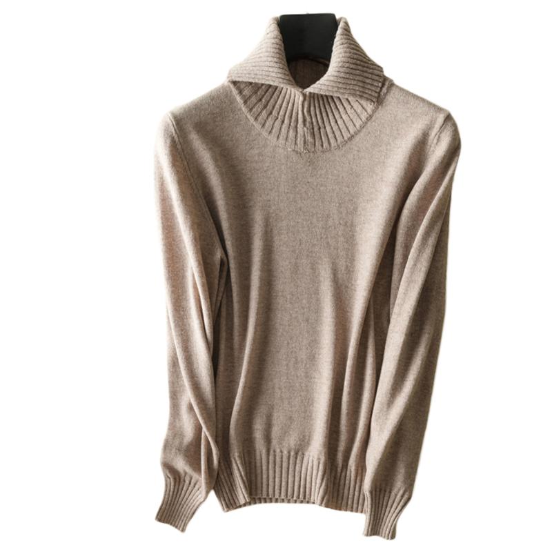 Women' Sweaters Cashmere Wool Jersey Turn Down Collar Warm Bottom Shirt Autumn Winter Knitted Cozy Casual Pullovers Tops 2021, Pink bf9067
Women' Sweaters Cashmere Wool Jersey Turn Down Collar Warm Bottom Shirt Autumn Winter Knitted Cozy Casual Pullovers Tops 2021, Pink bf9067