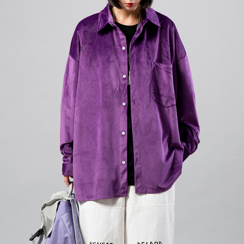 2021 New Autumn Men's Clothing Veet Long Sleeve Hawaiian Loose Casual Fashion Shirt Camisa Masculina Large Size M-5xl Yk2y, Purple
2021 New Autumn Men's Clothing Veet Long Sleeve Hawaiian Loose Casual Fashion Shirt Camisa Masculina Large Size M-5xl Yk2y, Purple