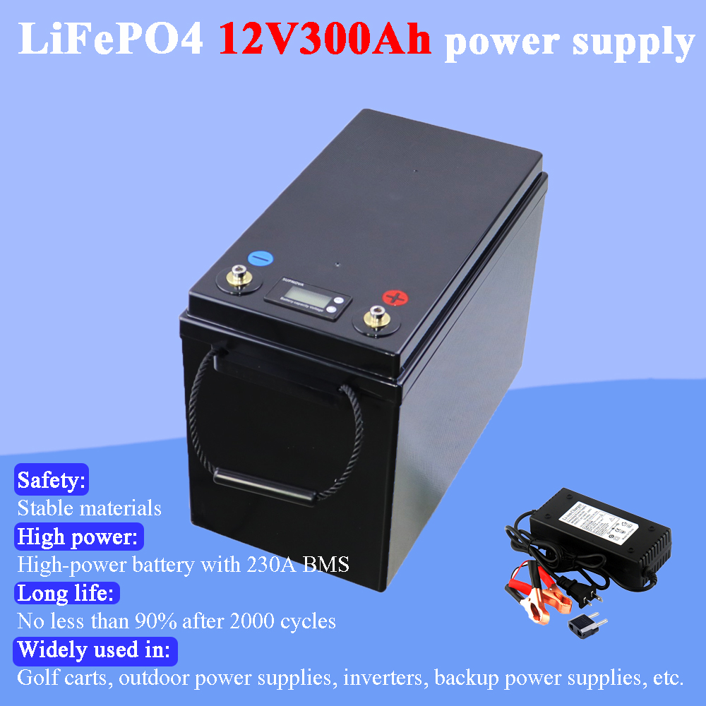 Land Voyager Lithium iron battery pack 12V 50Ah 60Ah 100Ah 120Ah 180Ah 200Ah 280Ah 300Ah 12.8V LiFePO4 Batteries For RV Campers Golf Cart Off-Road Off-grid 14.6V 10A AAAAA
Land Voyager Lithium iron battery pack 12V 50Ah 60Ah 100Ah 120Ah 180Ah 200Ah 280Ah 300Ah 12.8V LiFePO4 Batteries For RV Campers Golf Cart Off-Road Off-grid 14.6V 10A AAAAA