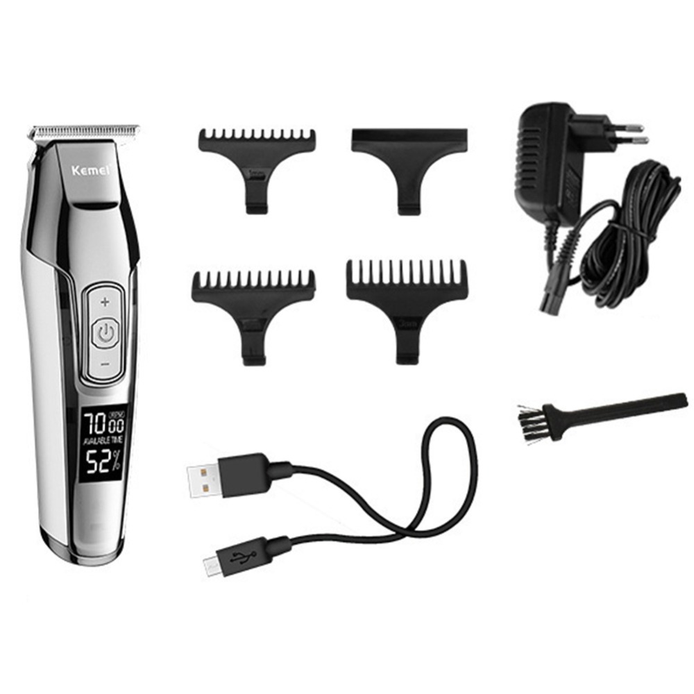 Kemei KM-5027 Clipper Professional Cordless Trimmer for Men Beard Electric Cutter Oil Head Hair Cutting Machine High quality C260312