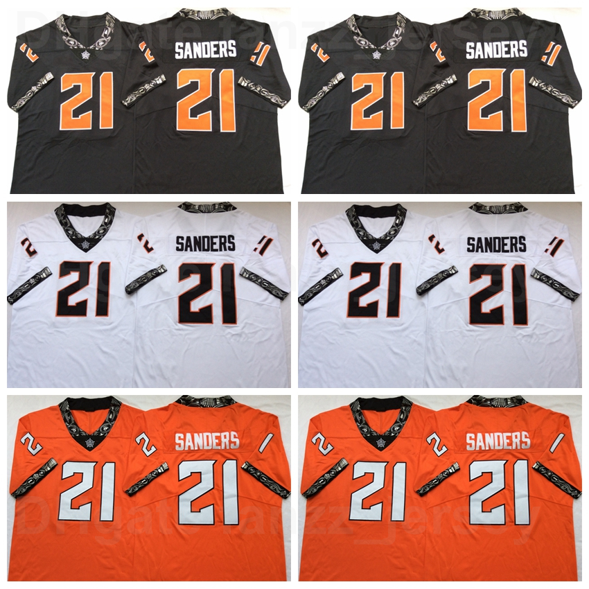NCAA College Football Oklahoma State 21 Barry Sanders Jersey 1986-1988 season Orange Black White Team Color University Breathable All Stitched High Quality
NCAA College Football Oklahoma State 21 Barry Sanders Jersey 1986-1988 season Orange Black White Team Color University Breathable All Stitched High Quality