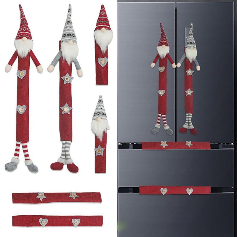 Christmas Decorations 6pcs/set Refrigerator Handle Cover Cloth Santa Kitchen Microwave Oven Fridge Door Knob Protector Covers
Christmas Decorations 6pcs/set Refrigerator Handle Cover Cloth Santa Kitchen Microwave Oven Fridge Door Knob Protector Covers