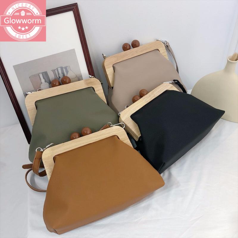 Vintage Wooden Clip Women Shoulder Bags Luxury Pu Leather Crossbody Bag Designer Lady Messenger Bag Clutch Purse Bolso Femenino, Black
Vintage Wooden Clip Women Shoulder Bags Luxury Pu Leather Crossbody Bag Designer Lady Messenger Bag Clutch Purse Bolso Femenino, Black