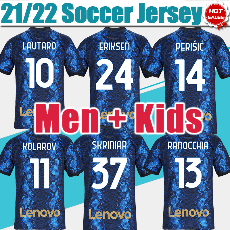21/22 Inter Soccer Jersey Home Blue #9 DZEKO #24 ERIKSEN #10 LAUTARO 2021 2022 Men Kids Soccer Shirt Short Sleeve VIDAL SKRINIAR ALEXIS Football Unifroms Customized S-3XL, Home no patch
21/22 Inter Soccer Jersey Home Blue #9 DZEKO #24 ERIKSEN #10 LAUTARO 2021 2022 Men Kids Soccer Shirt Short Sleeve VIDAL SKRINIAR ALEXIS Football Unifroms Customized S-3XL, Home no patch