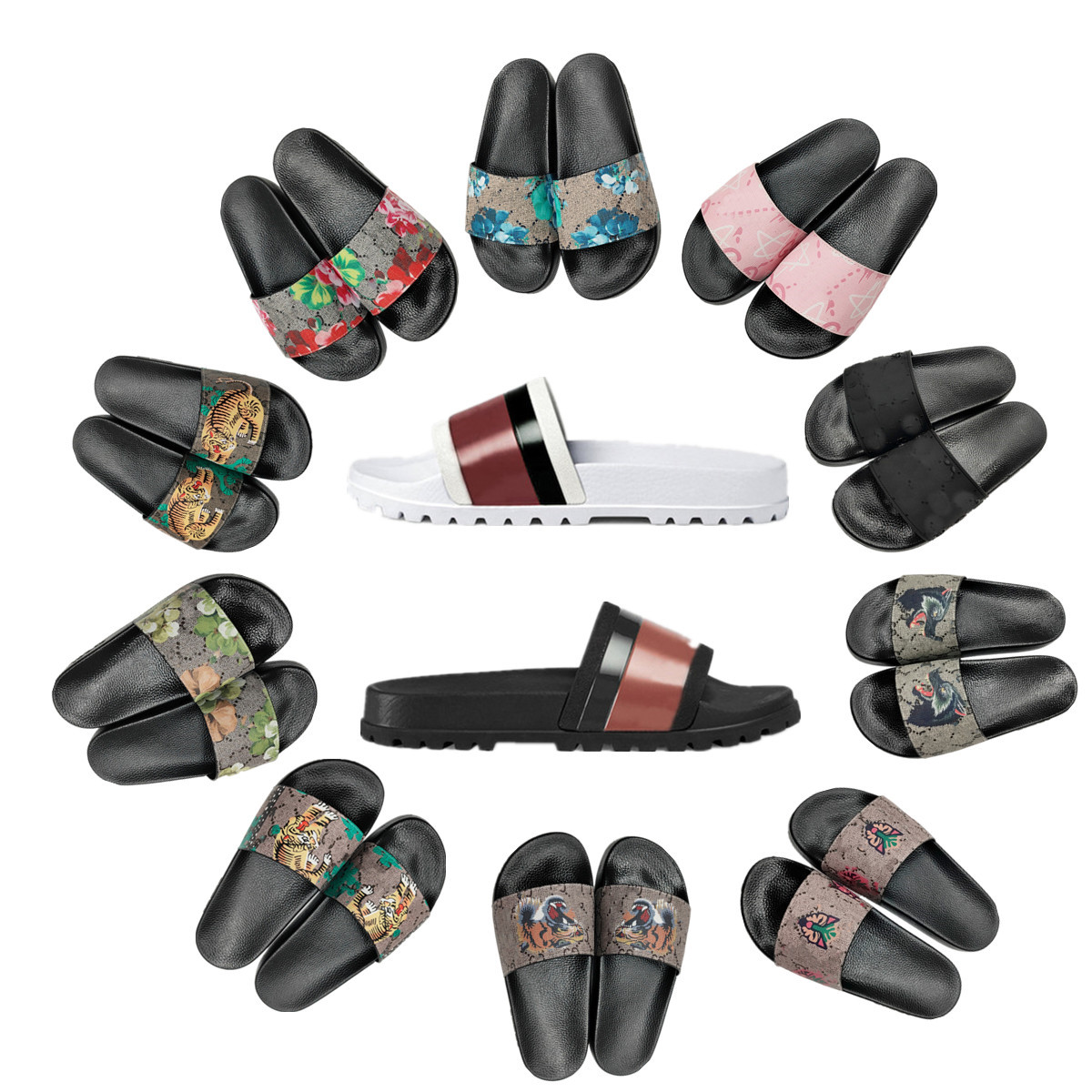 Designer Rubber slipper slide sandal men slippers Gear bottoms Flip Flops women striped Beach causal slip 35-48, Black
Designer Rubber slipper slide sandal men slippers Gear bottoms Flip Flops women striped Beach causal slip 35-48, Black
