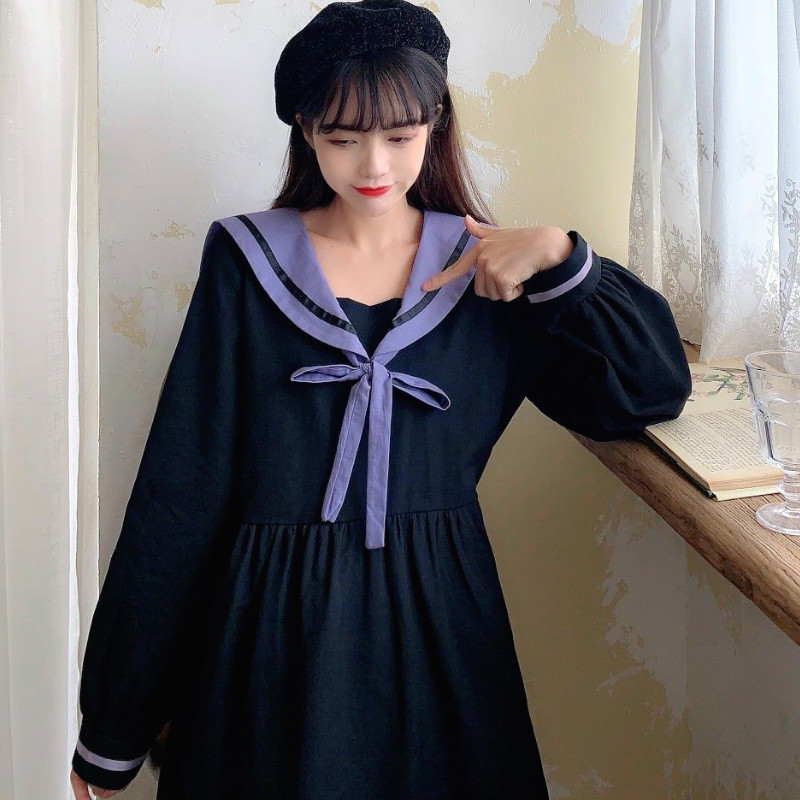 New Japanese Lolita Kawaii Spring Elegant Patchwork Party Midi Female High Street Sweet Korean Women 2021 B2xt, Black
New Japanese Lolita Kawaii Spring Elegant Patchwork Party Midi Female High Street Sweet Korean Women 2021 B2xt, Black