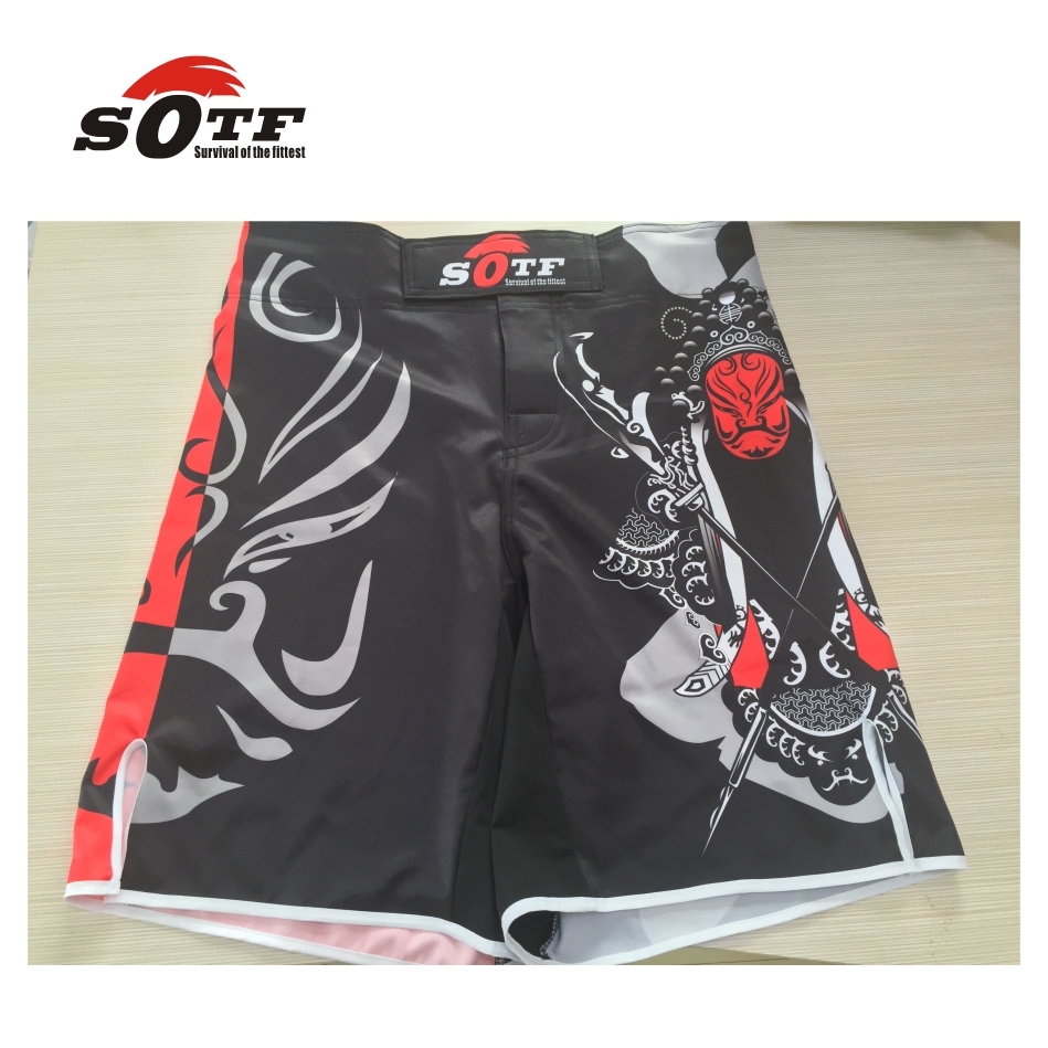 mma shorts SOTF boxing trunks muay thai tiger muay thai kickboxing shorts sanda yokkao brock lesnar fight boxing short sanda C0222
