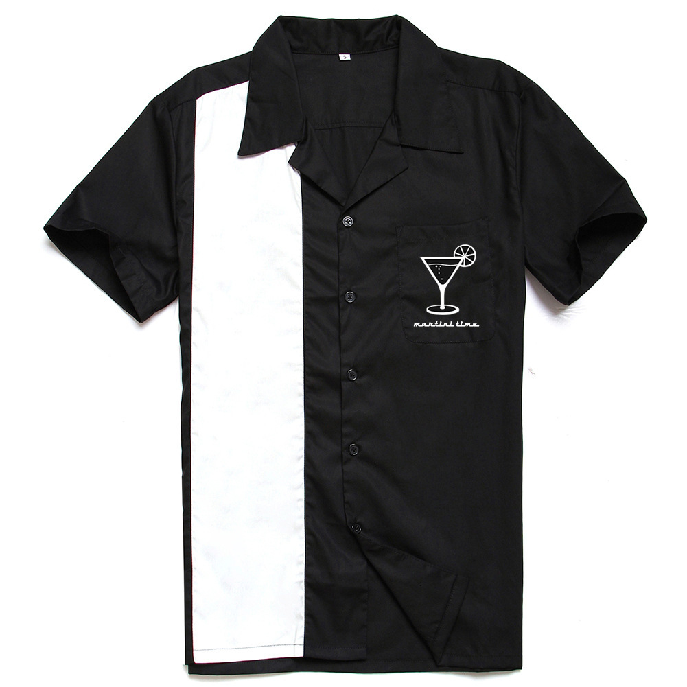 2021 New Style 97%cotton Martini Shirt with Cocktail Printing Service Vintage 40s American Men's Shirts for Party Dinner 0ucu
2021 New Style 97%cotton Martini Shirt with Cocktail Printing Service Vintage 40s American Men's Shirts for Party Dinner 0ucu
