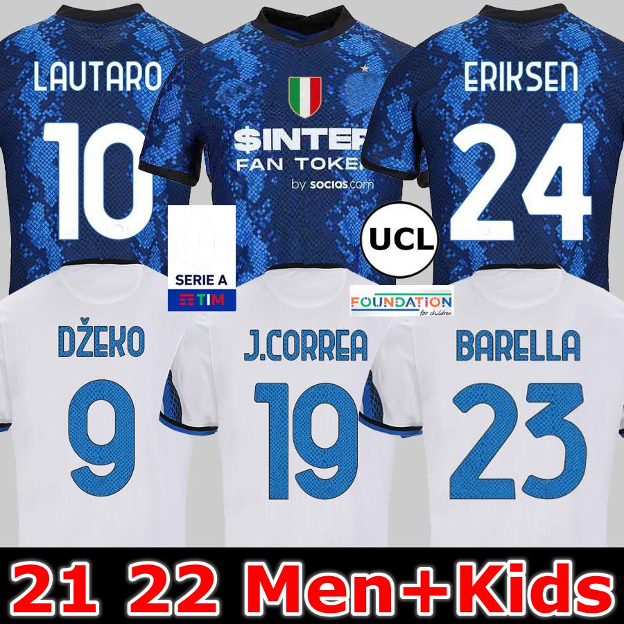 INTER jerseys VIDAL BARELLA MILAN LAUTARO ERIKSEN 21 22 soccer football shirt 2021 uniforms men and kids kit away fourth Dzeko SENSI SKRINIAR Dumfries Joaquin Correa, 21 22 home jersey
INTER jerseys VIDAL BARELLA MILAN LAUTARO ERIKSEN 21 22 soccer football shirt 2021 uniforms men and kids kit away fourth Dzeko SENSI SKRINIAR Dumfries Joaquin Correa, 21 22 home jersey