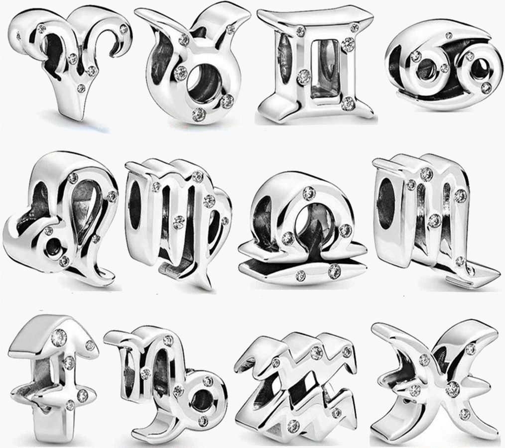 Women Jewelry fit Pandora Charms Bead 925 Silver Love Bracelet Bright Twelve Months Constellation Slide Bracelets Beads Jewellery chain Charm Beaded, Black
Women Jewelry fit Pandora Charms Bead 925 Silver Love Bracelet Bright Twelve Months Constellation Slide Bracelets Beads Jewellery chain Charm Beaded, Black