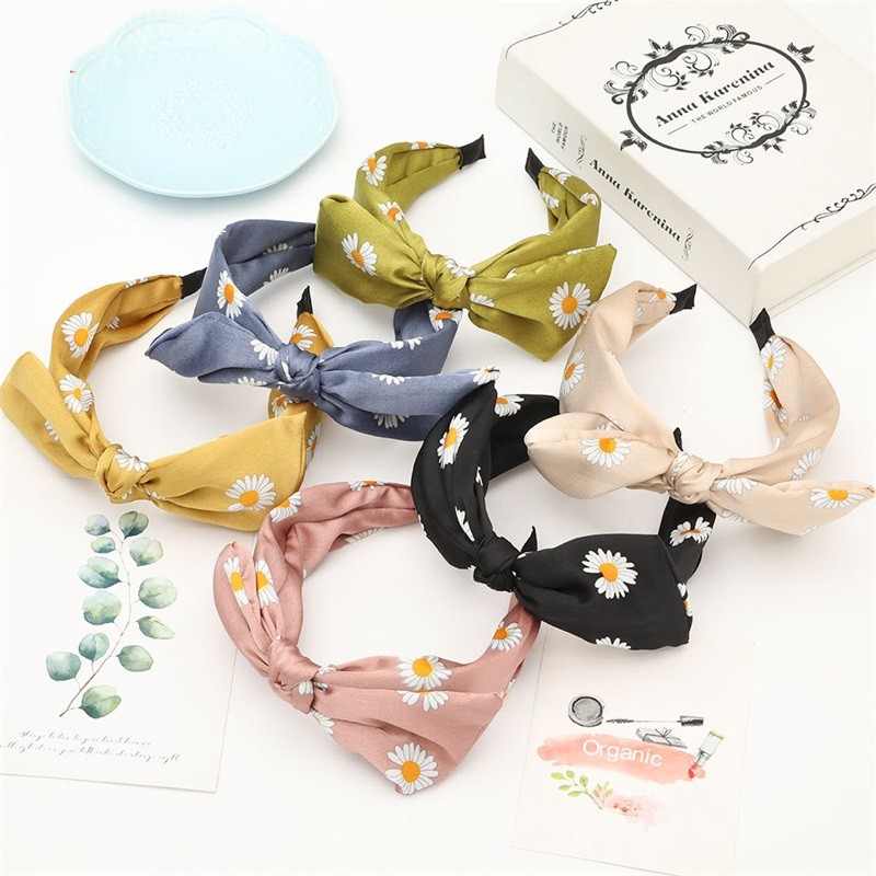 Girls Daisy Print Hairs Accessories 6 Color Bow Headband Kid Hair Band Girl Headdress Hoop Sticks Knot Head Hoops 1692 B3, Mixed colors
Girls Daisy Print Hairs Accessories 6 Color Bow Headband Kid Hair Band Girl Headdress Hoop Sticks Knot Head Hoops 1692 B3, Mixed colors