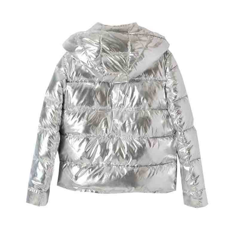2019 Thicken Hooded Winter Jacket Women Parka Coat Casual silver Parka Warm Plus Size Jaqueta Feminina Warm Large Size Coat MY10 T191210