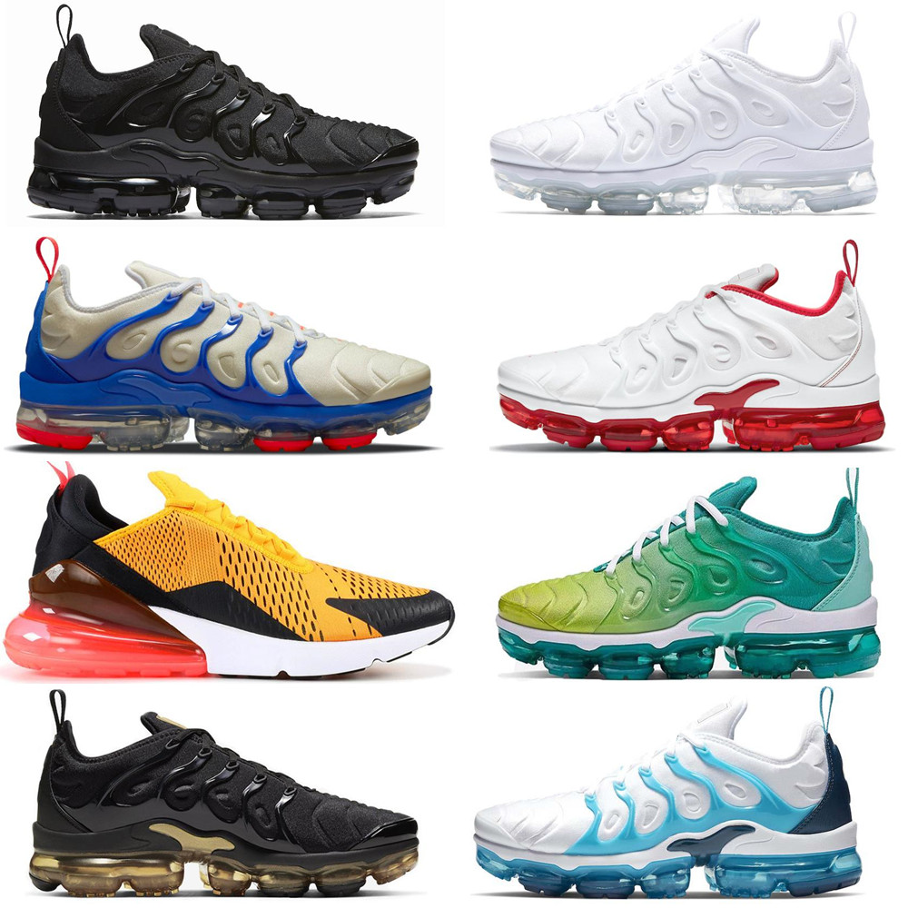 2021 TN plus running shoes men and women USA Vibes Atlanta Black Royal Cherry Triple White Noble All Red Fresh Pastel Be Ture Gold Suman Men's outdoor sneakers 36-47, 36-47 triple black
2021 TN plus running shoes men and women USA Vibes Atlanta Black Royal Cherry Triple White Noble All Red Fresh Pastel Be Ture Gold Suman Men's outdoor sneakers 36-47, 36-47 triple black