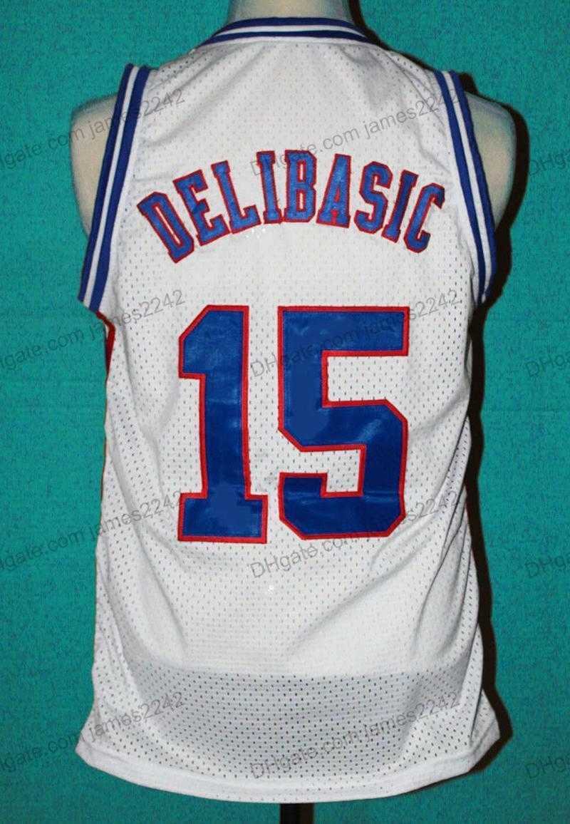 Custom Retro Jugoslavija #15 Mirza Delibasic Classic Basketball Jersey Mens Stitched White Number and name Jerseys Top Quality
Custom Retro Jugoslavija #15 Mirza Delibasic Classic Basketball Jersey Mens Stitched White Number and name Jerseys Top Quality