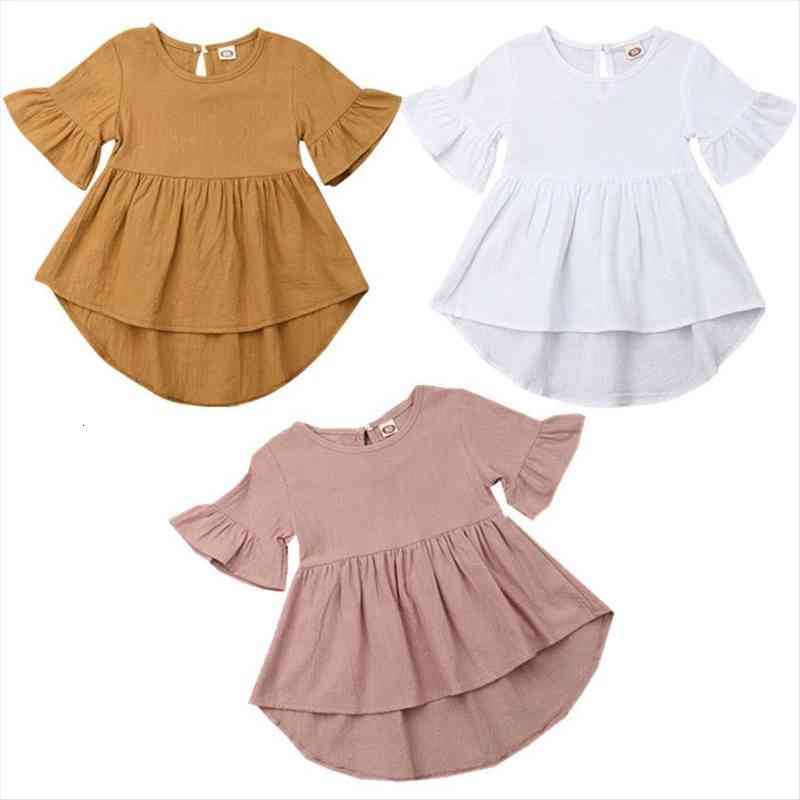 1 5years Toddler Baby Girl Dresses Autumn Spring Half Flare Sleeve O Neck Solid Cotton Knee Length Cute, Red;yellow
1 5years Toddler Baby Girl Dresses Autumn Spring Half Flare Sleeve O Neck Solid Cotton Knee Length Cute, Red;yellow