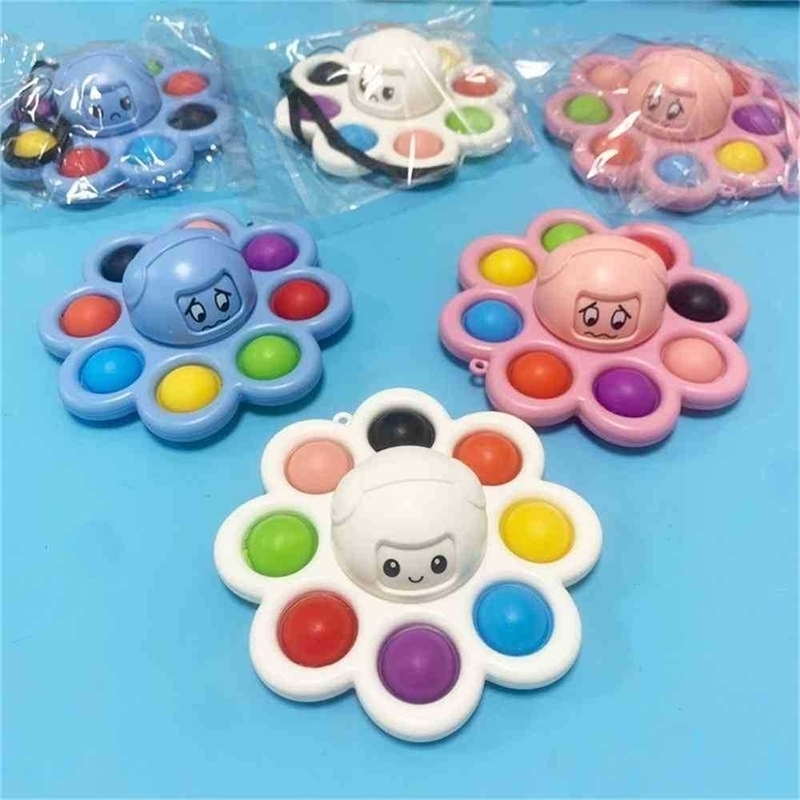 New flip face changing Octopus spinners fidget toys key ring sensory fingertip push bubble silicone bubbles popping game puzzle kids baby to
New flip face changing Octopus spinners fidget toys key ring sensory fingertip push bubble silicone bubbles popping game puzzle kids baby to