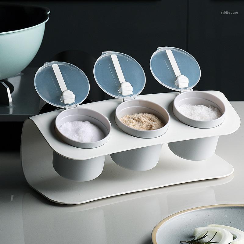 Storage Bottles & Jars 3 Grid Kitchen Box Seasoning With Lid Household Supplies Spice
Storage Bottles & Jars 3 Grid Kitchen Box Seasoning With Lid Household Supplies Spice