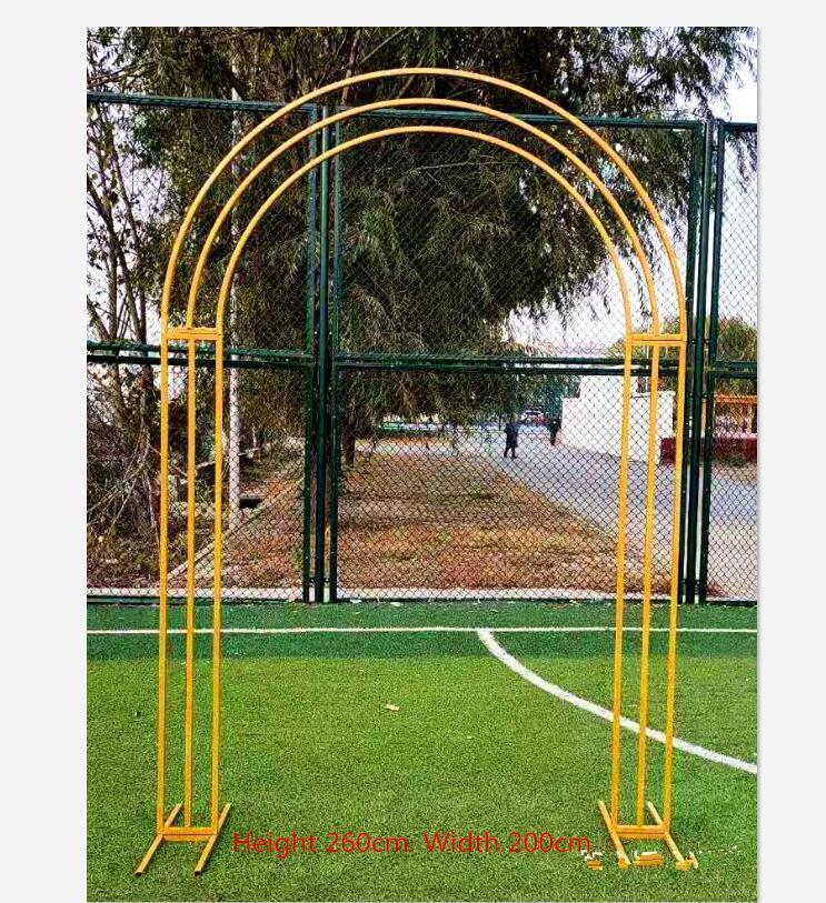 Party Decoration Wedding Props Iron Al Arch Three-pole Flower Gate Happiness Door Single And Double-pole Arrangement
Party Decoration Wedding Props Iron Al Arch Three-pole Flower Gate Happiness Door Single And Double-pole Arrangement