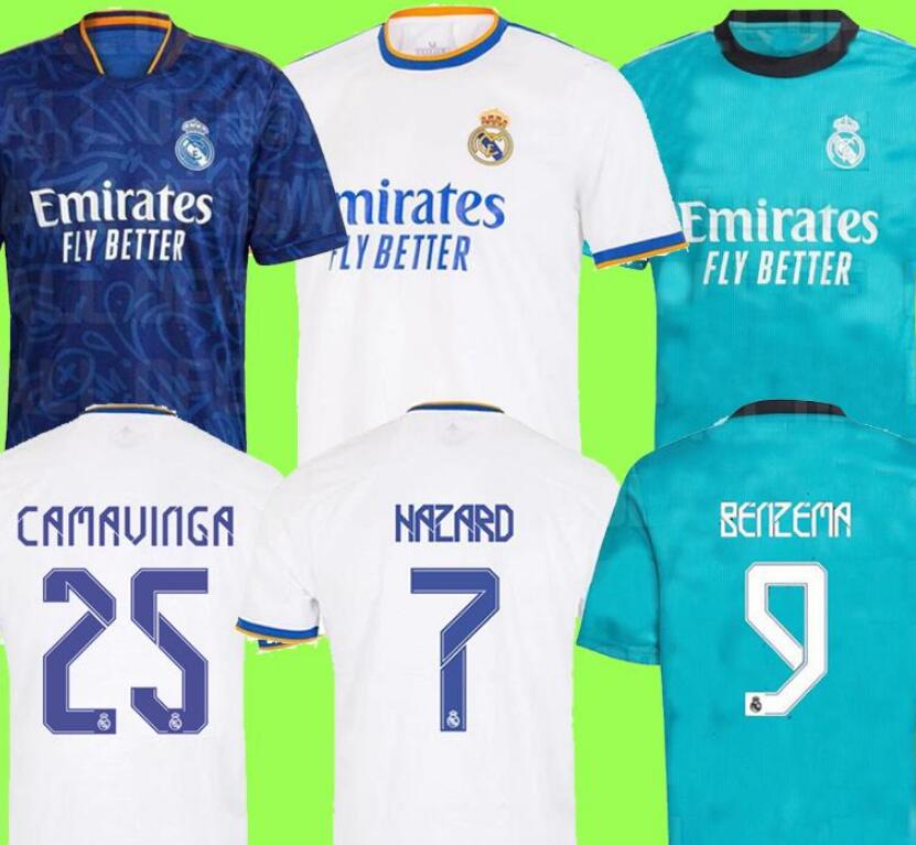 (With VAT) REAL MADRID jerseys 21 22 soccer football shirt Camavinga ALABA HAZARD BENZEMA MODRIC ASENSIO VINI JR Bale camiseta men kids kit, Black;yellow
(With VAT) REAL MADRID jerseys 21 22 soccer football shirt Camavinga ALABA HAZARD BENZEMA MODRIC ASENSIO VINI JR Bale camiseta men kids kit, Black;yellow