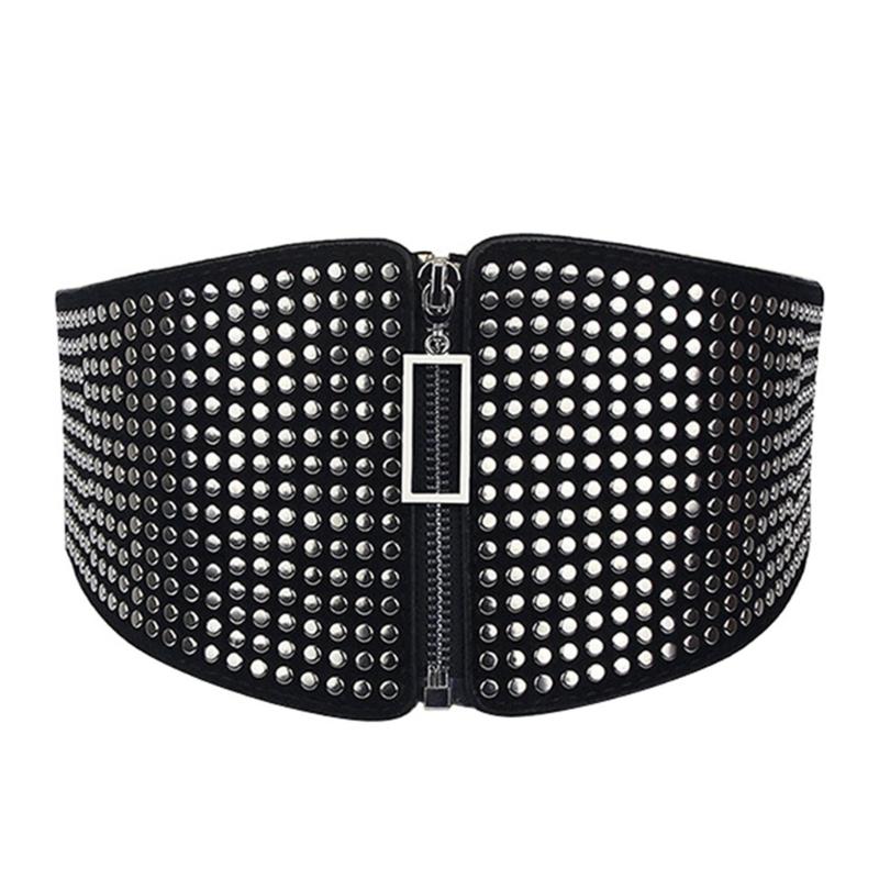 Belts Push Up Bustier Waist Clips For Dresses Steampunk Underbust Corset Punk Ultra Wide Belt Female Fashion Slim Black, Black;brown
Belts Push Up Bustier Waist Clips For Dresses Steampunk Underbust Corset Punk Ultra Wide Belt Female Fashion Slim Black, Black;brown