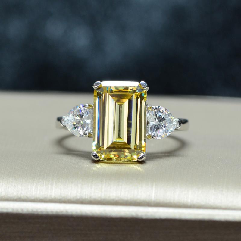 Cluster Rings BOEYCJR 5A Zircon Emerald Cutting 8*12mm S925 Silver Fine Jewelry Elegant Diamond For Women Engagement Gift Anillo
Cluster Rings BOEYCJR 5A Zircon Emerald Cutting 8*12mm S925 Silver Fine Jewelry Elegant Diamond For Women Engagement Gift Anillo