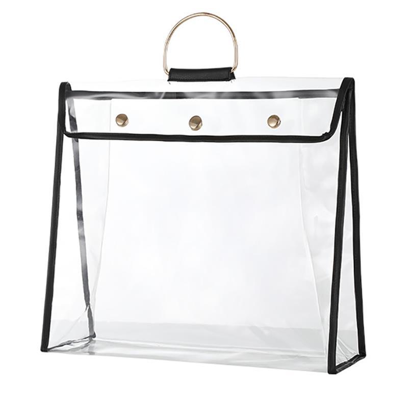 Transparent PVC Travel Bags Organizer Simple Dust Proof Creative Handbag Purses Organizer Handbag Protector For Outdoor Travel
Transparent PVC Travel Bags Organizer Simple Dust Proof Creative Handbag Purses Organizer Handbag Protector For Outdoor Travel