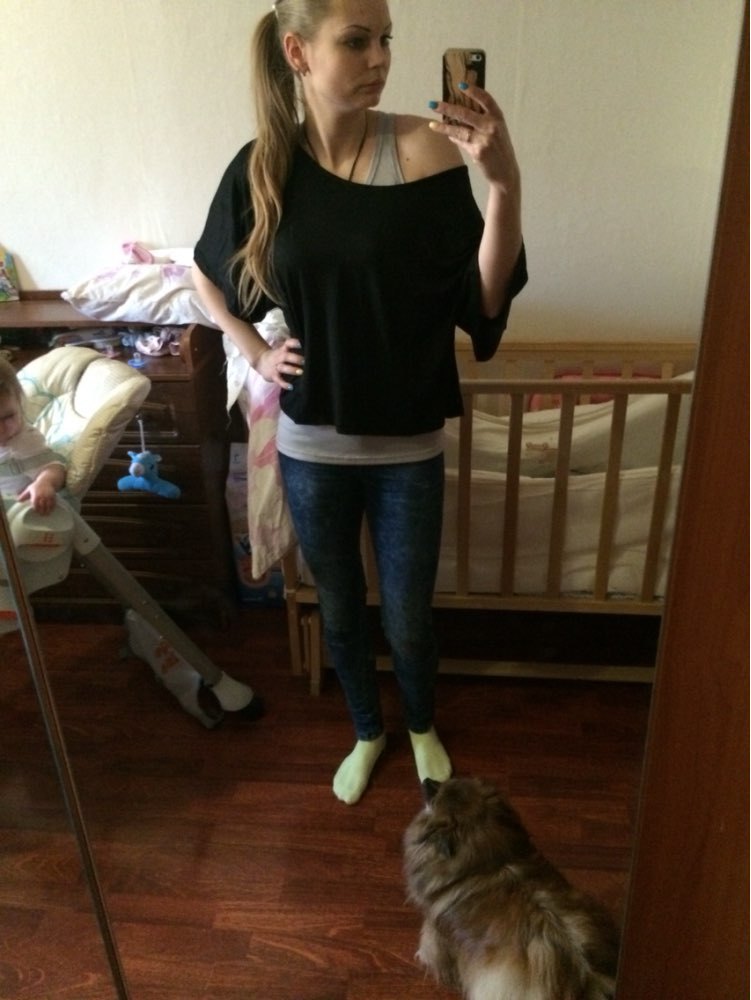 Euro Fashion Loose Casual Short Sleeve T-Shirts Women's Batwing Sleeve Tops ( Tank + T shirt) 0340 210306