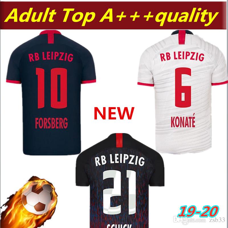 2019 2020 Leipziges Soccer Jersey WERNER Home Away white black RB FORSBERG HALSTENBERG SABITZER top quality uniforms Football Shirt jerseys, Black;yellow 
2019 2020 Leipziges Soccer Jersey WERNER Home Away white black RB FORSBERG HALSTENBERG SABITZER top quality uniforms Football Shirt jerseys, Black;yellow