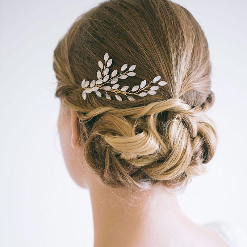 Hair Clips & Barrettes Korean Bridal Pins Opal Crystal Comb Bride Wedding Accessories Side Ornament For Women Gold Jewelry, Golden;silver
Hair Clips & Barrettes Korean Bridal Pins Opal Crystal Comb Bride Wedding Accessories Side Ornament For Women Gold Jewelry, Golden;silver